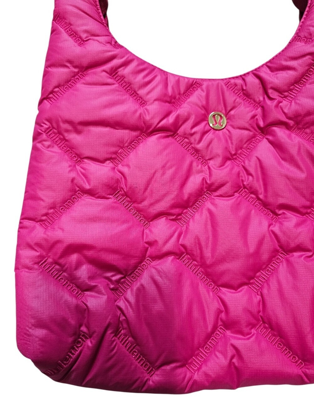 lululemon athletica Quilted Pleaseures Shoulder Bag Mini Pink/purple, New - Picture 2 of 7